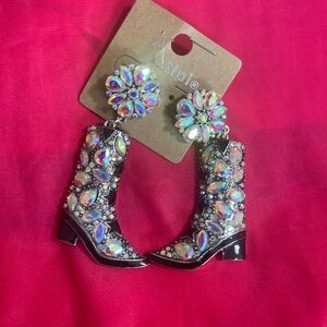 Boot Earrings
